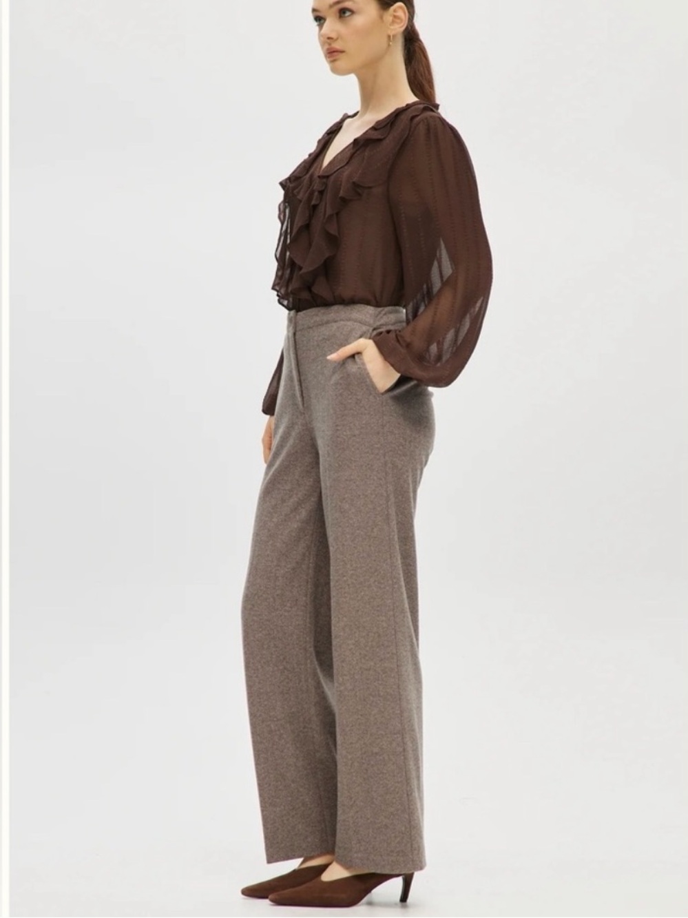 Hilary Radley Tweed Pants